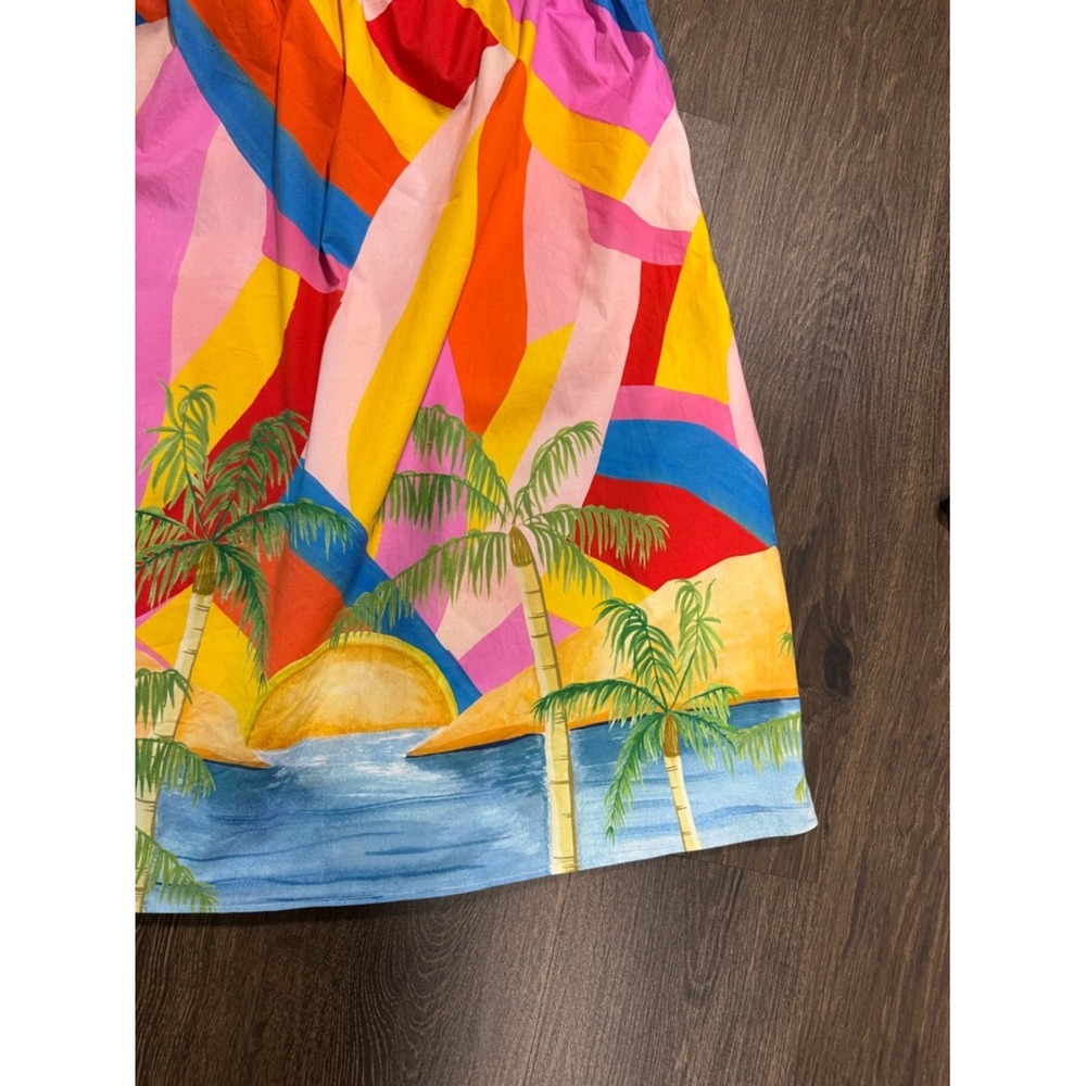 Show Me Your Mumu Womens Rainbow Key Angel Mini Dress XL Strappy Beach Tropical - Picture 6 of 10